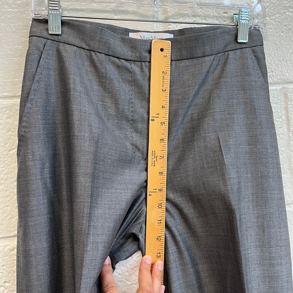 MaxMara Gray Wool & Silk Pantsuit Sz. 36 (US2) - Picture 16 of 16